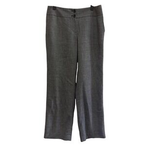 Talbots Petites‎ Gray Wool Blend Dress Pants Career Professional Trousers